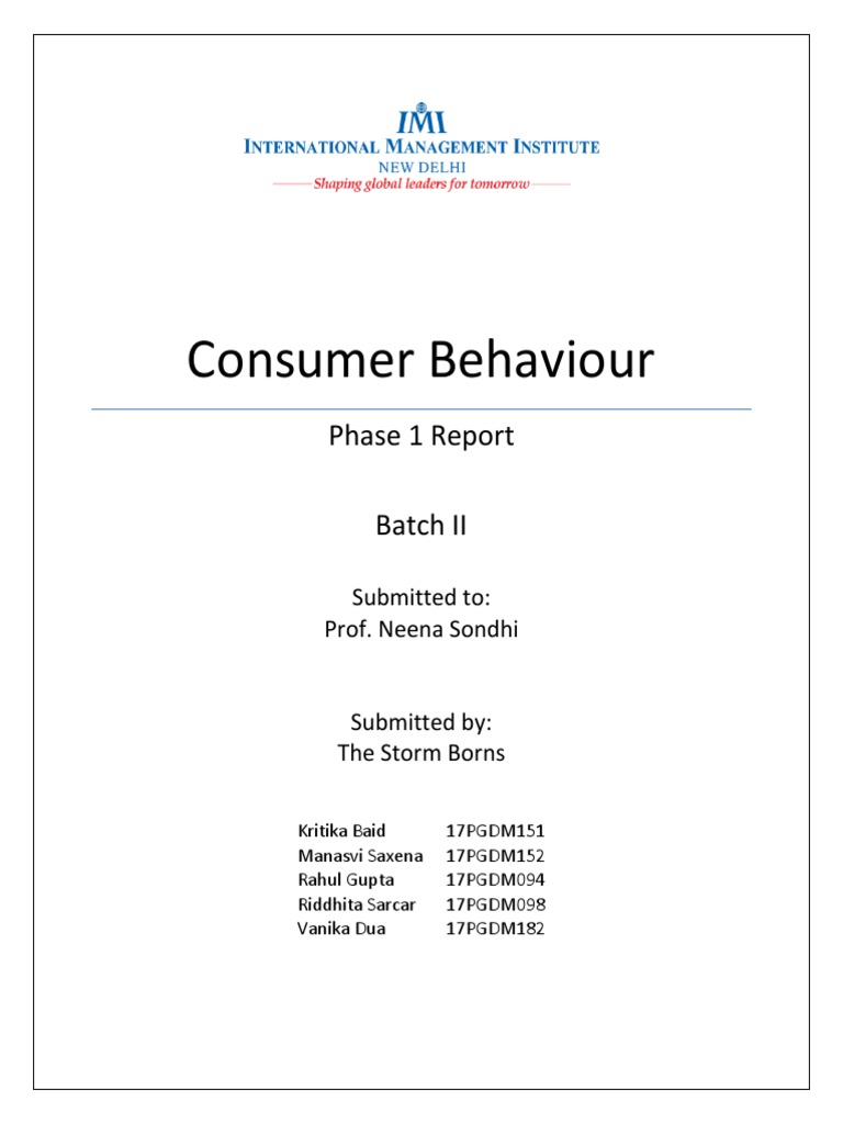 Consumer Behavior in Indian Restrobars | PDF | You Tube | Menu
