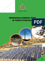 Renewable Energy Feed in Tariff Strategy: Republic of Zambia