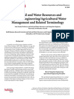 Irrigation Terminology