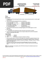 Alberta Vehicle Weights & Dimensions Guide | PDF | Semi Trailer Truck ...