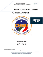 Regolamento Coppa Italia Csen Airsoft 1 4 2019 1 PDF