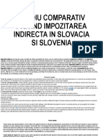 Referat Fiscalitate Comparata