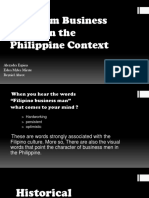 Philippine Business Ethics Context