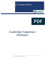 CGS Leadership Competency Dictionary