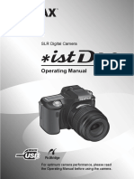 Operating Manual: SLR Digital Camera