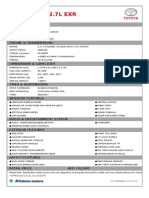 Fortuner 15ym Spec Sheets - Final