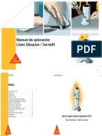 Manual de Aplicación Línea Sikaplan - Sarnafil PDF
