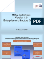 Enterprise Architecture Overview: Military Health System