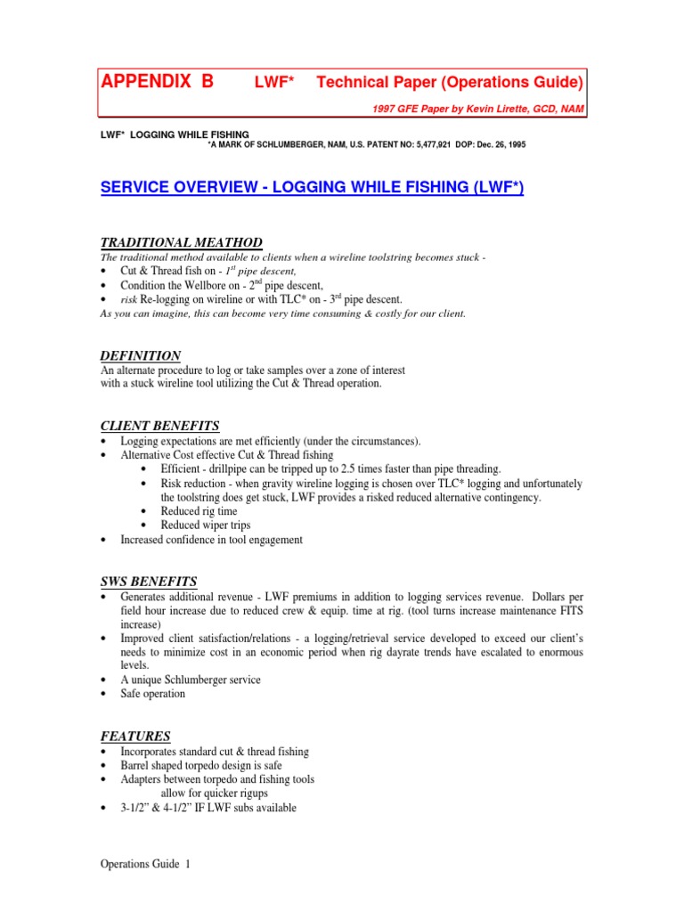 LWF Operations and Benefits Guide | PDF | Electrical Connector ...