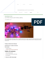 Let's Make Arduino LED Holiday Lighting - 1