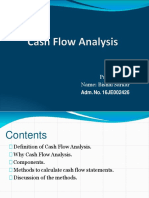 Cash Flow Analysis by Bishal Sarkar