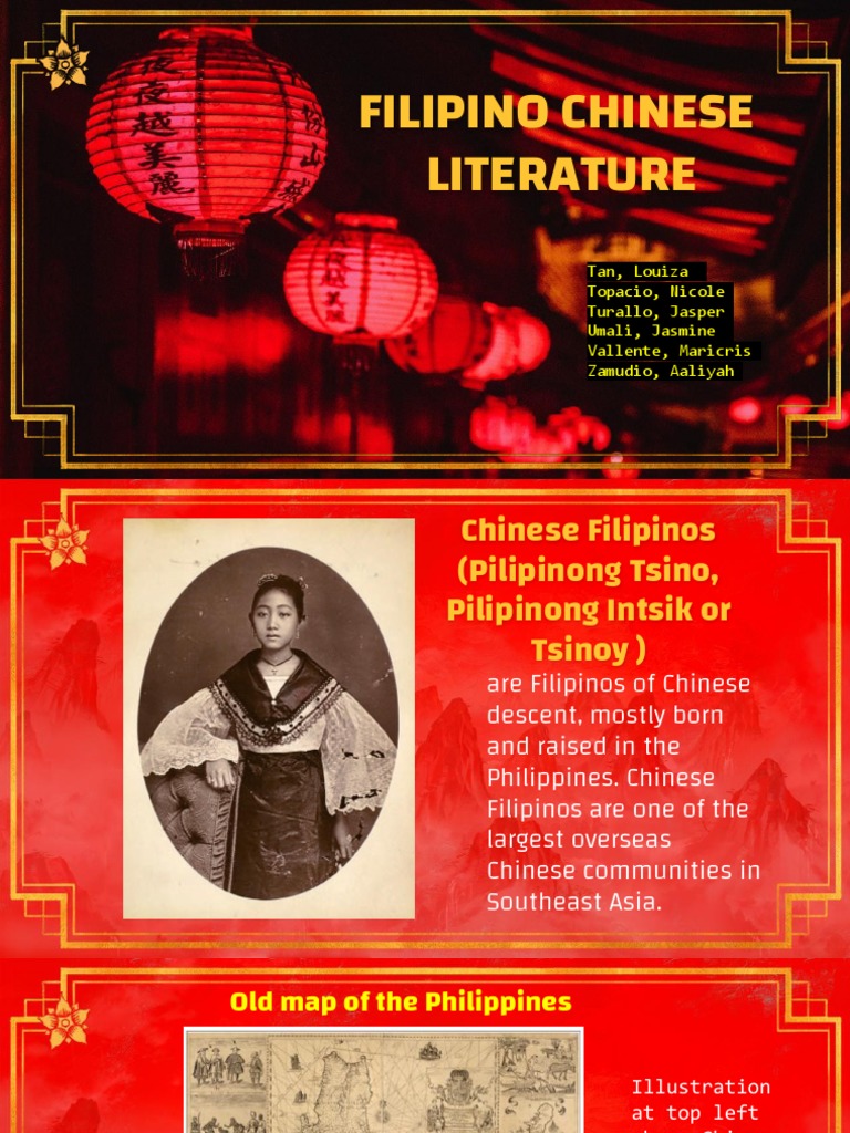 FIlipino Chinese Literature PDF Philippines Luzon