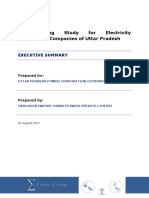 Benchmarking Study For Electricity Distribution Companies of Uttar Pradesh