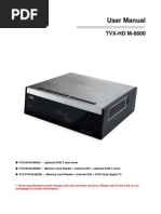 Download TViX HD M6600 English by kwano007 SN40409547 doc pdf