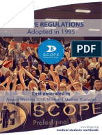 SCOPE Regulations - PostAM18