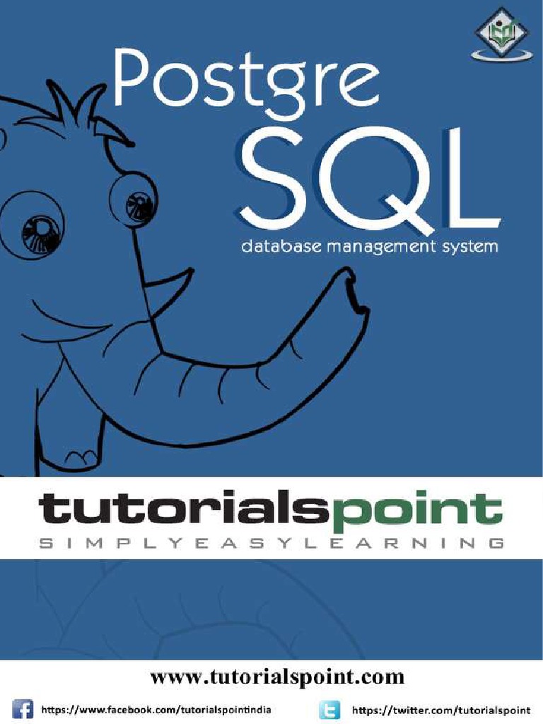 Postgresql Tutorial PDF | PDF | Postgre Sql | Databases