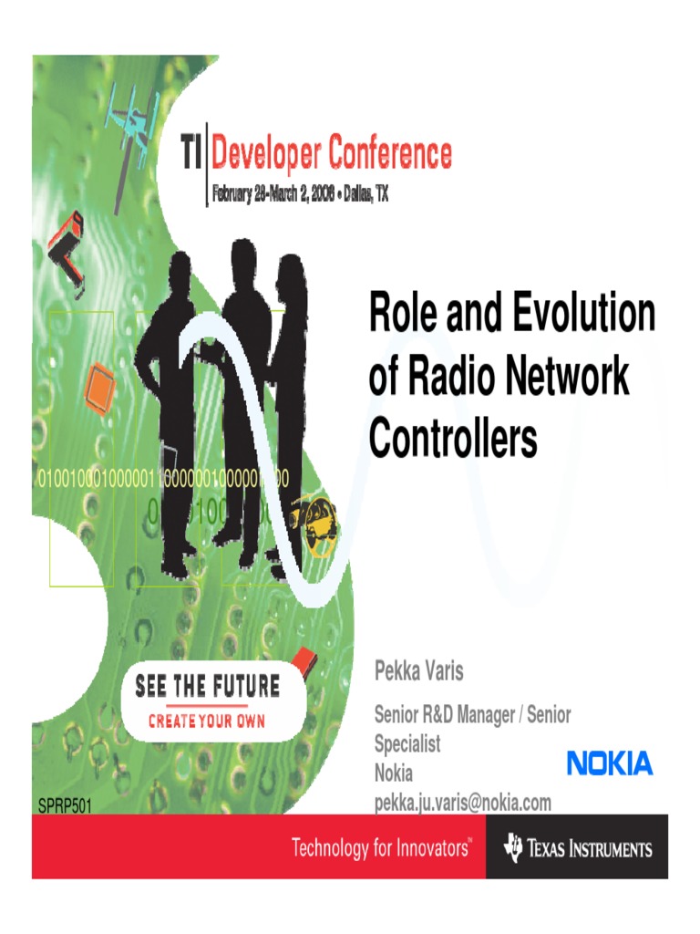 Role and Evolution of Radio Network Controllers: Pekka Varis | PDF