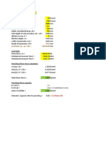 Dia of Column, Dia - 1600 - : Punching Check General Data