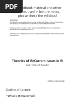 IR Theory 19dec PDF