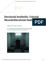 Decolonial Aesthesis