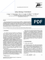 Surface Rheology of Monolayers PDF