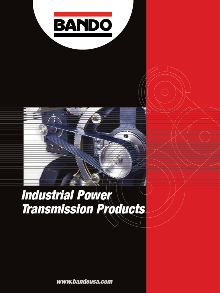 Bando Catalogue PDF | PDF | Belt (Mechanical) | Materials