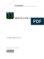 Midi Player 3.0: User Manual