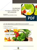 Ley de Seguridad Alimentaria en Ecuador