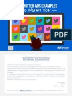 500 Twitter Ads Examples PDF