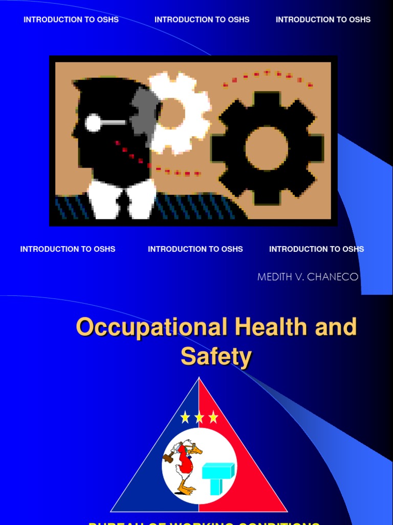 Day 1 Introduction To OSH | PDF | Occupational Safety And Health | Safety