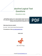 Free Logical Reasoning Questions Practice PDF