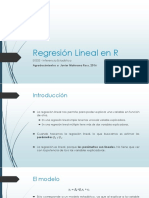 Regresión Lineal en R