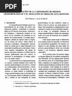 La Elaboración de la Cartografía de Riesgos Geomorfológicos y su Aplicación en Áreas....pdf