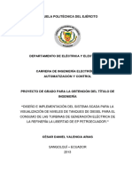 ,,diseño e Implementacion Del Sistema Scada para Visualizacion de Niveles de Tanques de Diesel PDF