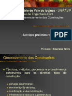 Aula - 1.2 - Servicos Preliminares - GECN PDF
