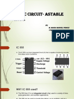555 Ic Circuit-Astable Mode: BY, M. Maria Marvel Prince 17M626