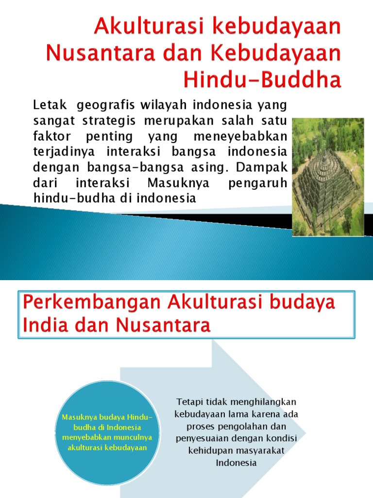 Masuknya Pengaruh Hindu Dan Budha Ke Indonesia Menyebabkan Berbagai Sebab