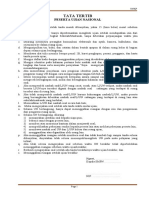 06 Contoh Tata Tertib Peserta Ujian Nasional - UNKP PDF