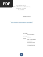 Jongo. Memória e Resistência Do Povo Negro No Brasil
