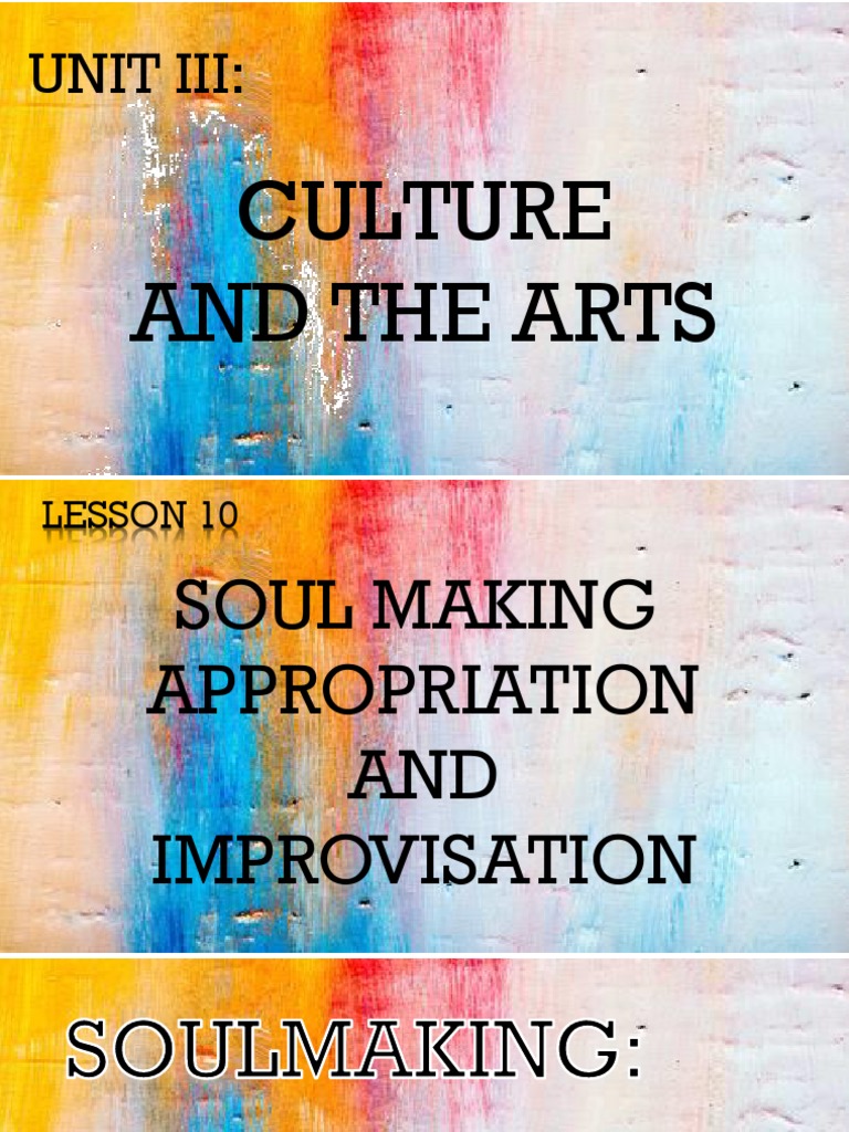 presentation on art and culture