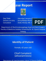 Decreased Consciousness Ec Suspicious Nasopharynx Tumor With Intracranial Infiltration