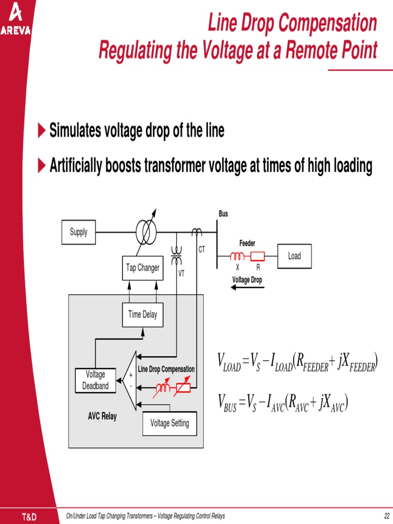 Line Drop Compensation in Transformers | PDF | Transformer | Electronic ...