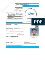 IGNOU - Student Identity Card: Instructions