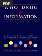 WHO Drug Information 2000