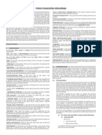 Future Generali Guarantee Advantage Plan (UIN 133N027V01) PDF