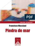 PIEDRA DE MAR Por Francisco Massiani