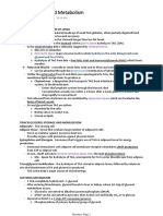 Lipid Metabolism Chapter Summary