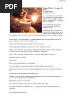 Corpus Christi - O Corpo de Cristo