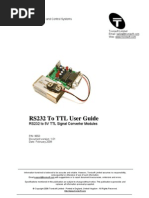 RS232 To TTL Converter