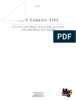 Test Taking Tips - It+óGé¼Gäós Not Just What You Know, It+óGé¼Gäós How You Use What You Know - MSTS 2003.pdf
